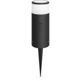 Philips Hue Piedistallo Calla per esterni, Luce LED Nero, Philips Hue White and Color ambiance Piedistallo Calla per esterni, Illuminazione su base/asta intelligente, Bluetooth/Zigbee, Nero, LED, Alluminio, Lampadina/e non sostituibile/i