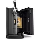 Philips PerfectDraft Sistema domestico di erogazione della birra Serie 7000, Erogatore di birra Nero/Argento, 6 L, Erogatore di birra alla spina, Hoegaarden, Leffe, 1,5 bar, Plastica, 1,1 m