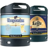 Philips PerfectDraft Sistema domestico di erogazione della birra Serie 7000, Erogatore di birra Nero/Argento, 6 L, Erogatore di birra alla spina, Hoegaarden, Leffe, 1,5 bar, Plastica, 1,1 m