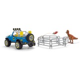 Schleich Dinosaurs Fuoristrada con avamposto per dinosauri, Gioco figura Dinosaurs and volcano, Research station, 4 anno/i, Multicolore, Plastica