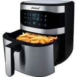 Steba Friggitrice ad aria calda HF 8000 Family accaio/Nero