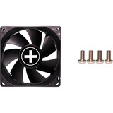 Xilence XPF80.W Case per computer Ventilatore 8 cm Nero, Ventola Nero, Ventilatore, 8 cm, 1800 Giri/min, 20 dB, 21,8 pdc/min, Nero