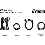 iiyama G-MASTER GB2471HSU-W1, Monitor di gioco bianco (matto)