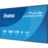 iiyama LH6566UHSB-B1AG, Public Display Nero (opaco)