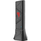 ASUS ROG USB-BE92 Wifi 7 BE6500 Tri-Band USB Adapter WLAN 6500 Mbit/s, Scheda di rete antracite, Wireless, USB, WLAN, Wi-Fi 7 (802.11be), 6500 Mbit/s, Nero