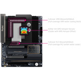 Alphacool Apex Monoblock Asus ProArt X870E-Creator WiFi, Raffreddamento ad acqua Nero