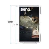 BenQ EW2790U Premium, Monitor LED bianco