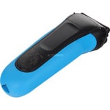 Braun Series 3 310BT Rasoio Trimmer Nero, Blu Nero/Blu, Rasoio, Nero, Blu, Batteria, Batteria integrata, 30 min, 1 h