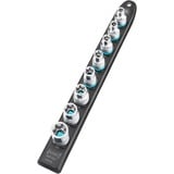 Hazet SmartRail 1/2" set di inserti per chiave a bussola, esterno esalobato, 8 pezzi, chiave combinata   Nero