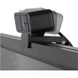 Kensington Webcam con autofocus W2000 1080p Nero, MIL-STD-810H Method 504.3 Contamination by Fluids, 154 mm, 163 mm, 76 mm, 300 g, 2,29 kg