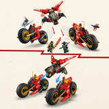 LEGO NINJAGO 71844 Veicolo da Combattimento Ninja Trasformabile in 2 Moto Giocattolo e Aereo con 6 Minifigure, Idea Regalo 8+, Giochi di costruzione Idea Regalo 8+, Set da costruzione, 8 anno/i, Plastica, 561 pz, 1,02 kg