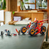 LEGO NINJAGO 71844 Veicolo da Combattimento Ninja Trasformabile in 2 Moto Giocattolo e Aereo con 6 Minifigure, Idea Regalo 8+, Giochi di costruzione Idea Regalo 8+, Set da costruzione, 8 anno/i, Plastica, 561 pz, 1,02 kg