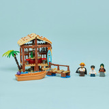 LEGO ONE PIECE 75636 La Capanna del Villaggio Foosha con Barca Giocattolo, Minifigure, Poster Ricercato, Regalo Bambini 8+, Giochi di costruzione Minifigure, Poster Ricercato, Regalo Bambini 8+, Set da costruzione, 8 anno/i, Plastica, 299 pz, 449 g