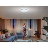 Philips Hue Plafoniera Enrave extra large, Luce LED bianco, Philips Hue White ambiance Plafoniera Enrave extra large, Lampada a soffitto intelligente, Bluetooth/Zigbee, Bianco, LED, Metallo, Lampadina/e non sostituibile/i