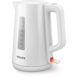 Philips Serie 3000 Bollitore in plastica HD9318/00 bianco, 1,7 L, 2020 W, Plastica, Indicatore del livello dell'acqua, Senza filo, Filtro