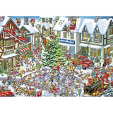 Ravensburger Puzzle Ray Nicholson: Wimmelbild Weihnachten 