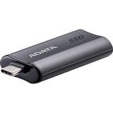 ADATA SC750 1 TB USB tipo-C 3.2 Gen 2 (3.1 Gen 2) Nero, Disco a stato solido titanio, 1 TB, USB tipo-C, 3.2 Gen 2 (3.1 Gen 2), 1050 MB/s, 10 Gbit/s, Nero