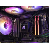 ALTERNATE Custom PC Series • Red Thunder Elements, PC Gaming Nero/trasparente