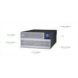 APC Easy UPS On-Line, 6000VA, agli ioni di litio Nero/Argento