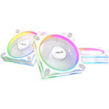 ASUS Prime MR120 Fan ARGB White 3in1 Case per computer Ventilatore 12 cm Bianco, Ventola bianco, Ventilatore, 12 cm, Bianco