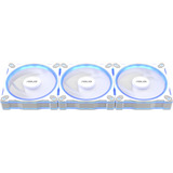 ASUS Prime MR120 Fan ARGB White 3in1 Case per computer Ventilatore 12 cm Bianco, Ventola bianco, Ventilatore, 12 cm, Bianco