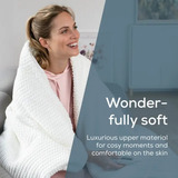 Beurer Coperta termica HD 82 Helsinki, Coperte elettriche bianco
