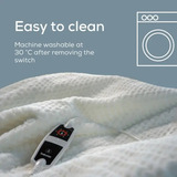 Beurer Coperta termica HD 82 Helsinki, Coperte elettriche bianco