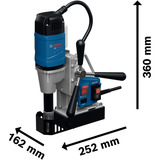 Bosch Trapano a nucleo magnetico GBM38, Macchina di foratura blu/Nero, Vendita al dettaglio