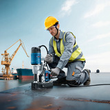 Bosch Trapano a nucleo magnetico GBM38, Macchina di foratura blu/Nero, Vendita al dettaglio