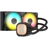 Corsair NAUTILUS 240 RS ARGB Ricondizionato, Raffreddamento ad acqua Nero