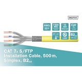 Digitus Cavo di posa professionale Cat.7a S/FTP simplex, B2ca giallo