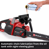 EINHELL Motosega professionale a batteria GP-LC 36/40 Li BL-Solo, 36 Volt (2x18V), Sega a catena rosso/Nero