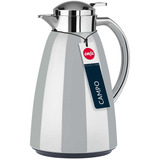 Emsa Thermos CAMPO, 1 litro, Caraffa termica grigio chiaro/in acciaio inox