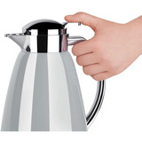 Emsa Thermos CAMPO, 1 litro, Caraffa termica grigio chiaro/in acciaio inox