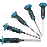 Hazet Set di punzoni per spinetta 751LHS/5, lungo, Cacciaspine blu/Nero