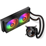 Krux HydroGlance 240 LCD, Raffreddamento ad acqua Nero