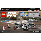 LEGO Star Wars 75399 U-Wing Starfighter Ribelle, Astronave Giocattolo con 3 Minifigure e 1 Droide K-2SO, Regalo per Bambini 8+, Giochi di costruzione Astronave Giocattolo con 3 Minifigure e 1 Droide K-2SO, Regalo per Bambini 8+, Set da costruzione, 8 anno/i, Plastica, 594 pz, 814 g