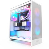 NZXT H7 Flow RGB ( 2024 ), Chassis Tower bianco