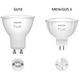 Philips Hue White Ambiance MR16 Smarter Spot confezione doppia 400 lm, Lampada a LED 