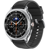 Samsung Galaxy Watch8 Classic 3,3 cm (1.3") AMOLED 46 mm Digitale 438 x 438 Pixel Touch screen Argento Wi-Fi GPS (satellitare), Smartwatch Nero, 3,3 cm (1.3"), AMOLED, Touch screen, 64 GB, GPS (satellitare), 63,5 g