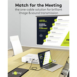 goobay Cavo adattatore USB, connettore USB-C > connettore HDMI, 4K / 60Hz Nero