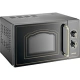MO4250CLB Nero Microonde con grill Superficie piana 20 L 700 W, Forno a microonde