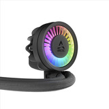 ARCTIC Liquid Freezer III Pro 240 A-RGB Processore Raffreddatore di liquidi tutto in uno 12 cm Nero, Bianco 1 pz, Raffreddamento ad acqua Nero, Raffreddatore di liquidi tutto in uno, 12 cm, 131 m³/h, Nero, Bianco