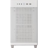 ASUS Prime AP201 MicroATX Mini Tower Bianco, Chassis Tower bianco, Mini Tower, PC, Bianco, micro ATX, Mini-ITX, Gaming, 17 cm