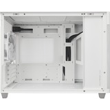 ASUS Prime AP201 MicroATX Mini Tower Bianco, Chassis Tower bianco, Mini Tower, PC, Bianco, micro ATX, Mini-ITX, Gaming, 17 cm