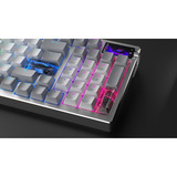 ASUS ROG Azoth 96 HE, Tastiera da gioco bianco, Con cavo e senza cavo, USB + RF Wireless + Bluetooth, Magnetic-mechanical key switch, QWERTZ, LED RGB, Bianco