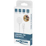 Ansmann Cavo di ricarica USB-C per Apple Watch bianco