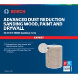 Bosch Expert Abrasivo a rete in rotolo M480, Foglio abrasivo Rotolo di carta vetrata, Grana super fine, P400, Lavoro di finitura, Sverniciatura, Legno, Beige