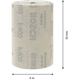 Bosch Expert Abrasivo a rete in rotolo M480, Foglio abrasivo Rotolo di carta vetrata, Grana super fine, P400, Lavoro di finitura, Sverniciatura, Legno, Beige