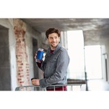 Emsa N20805 420 ml Trasparente, Tazza termica blu/trasparente, Trasparente, Vetro, Silicone, Acciaio inox, Cina, 420 ml, 82 mm